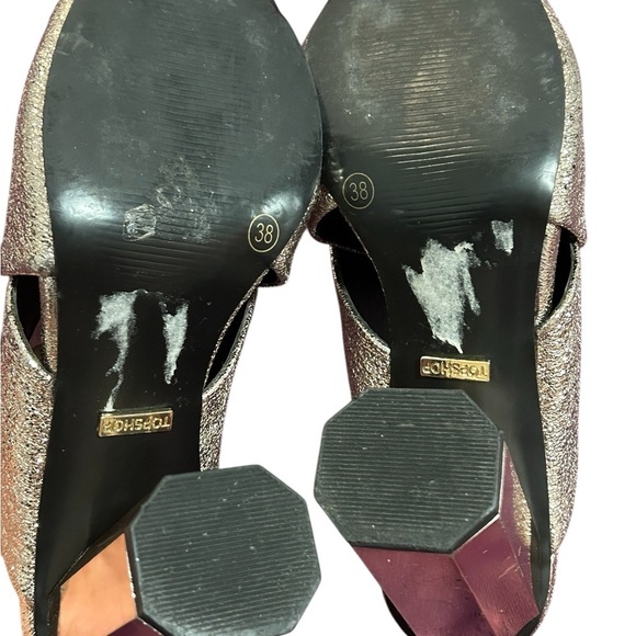 Elegant TOP SHOP Silver Women's Shoes - Picture 4 of 8